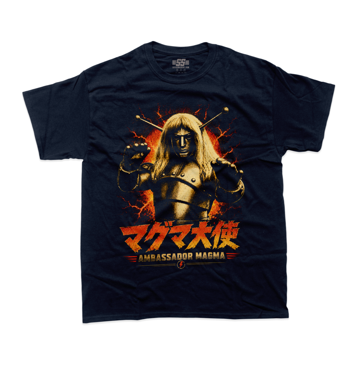 Ambassador Magma - The Space Giants Japanese Tokusatsu T-Shirt