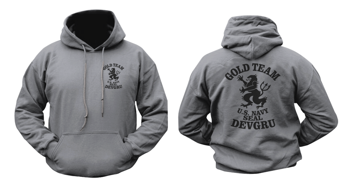 Special Forces Crusaders Seal Team Six Devgru Gold Team Hoodie Sweatsh SupremaShirt