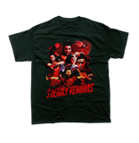 Classic Retro Kung fu Five Deadly Venoms T-shirt