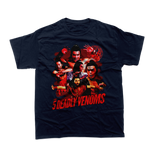 Classic Retro Kung fu Five Deadly Venoms T-shirt