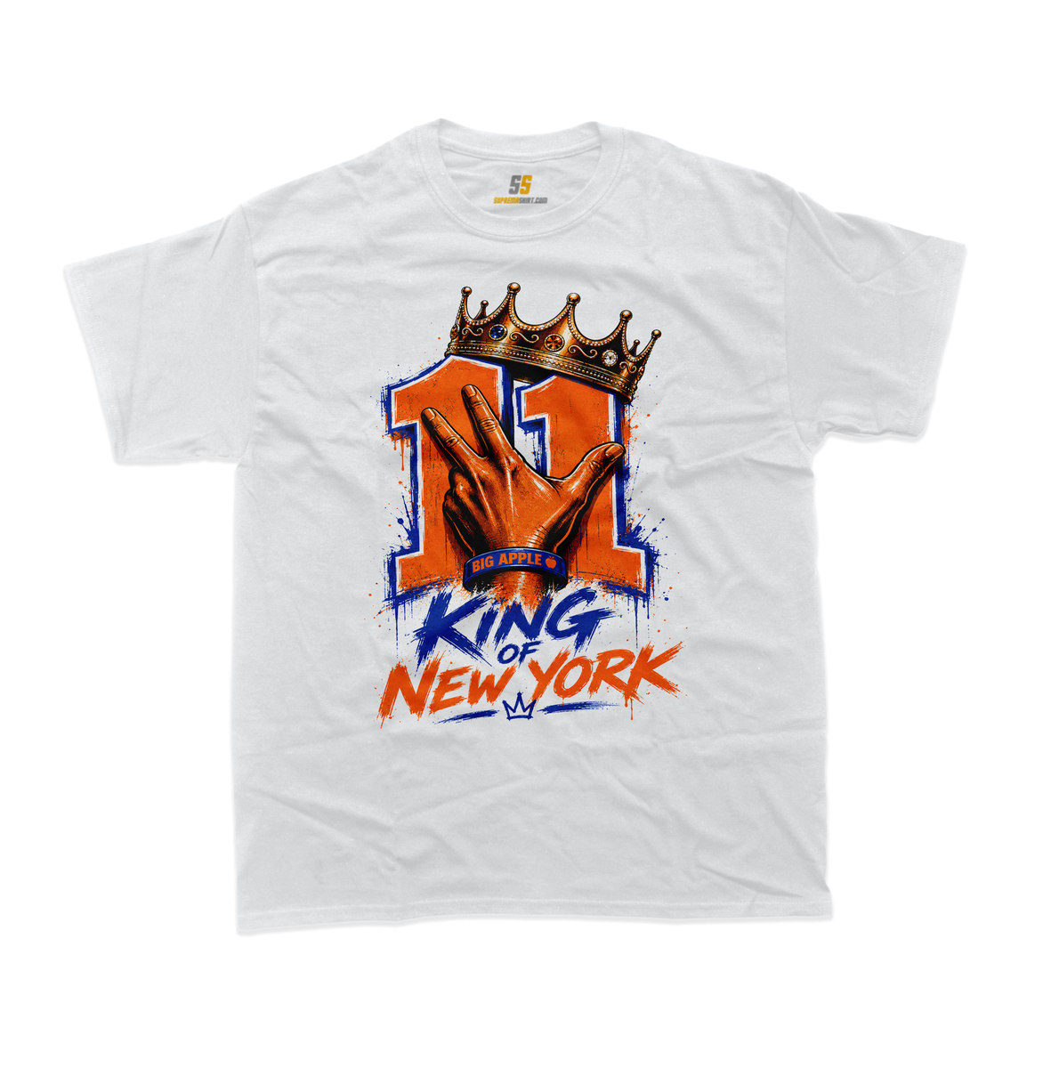 Jalen Brunson King of NY Basketball T-Shirt | Supremashirt