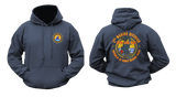 ROKMC 2nd Marine Division Blue Dragon Korean Military Hoodie Sweatshirt