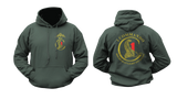 1 Commando Cheetah Big C logo RLI Rhodesian Light Infantry Hoodie Sweatshirt