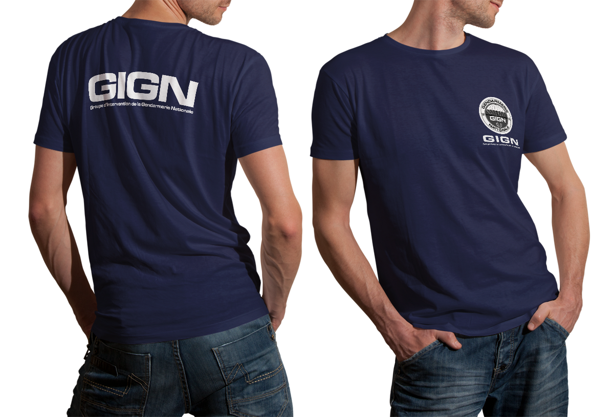 French Gendarmerie Special Forces GIGN T shirt