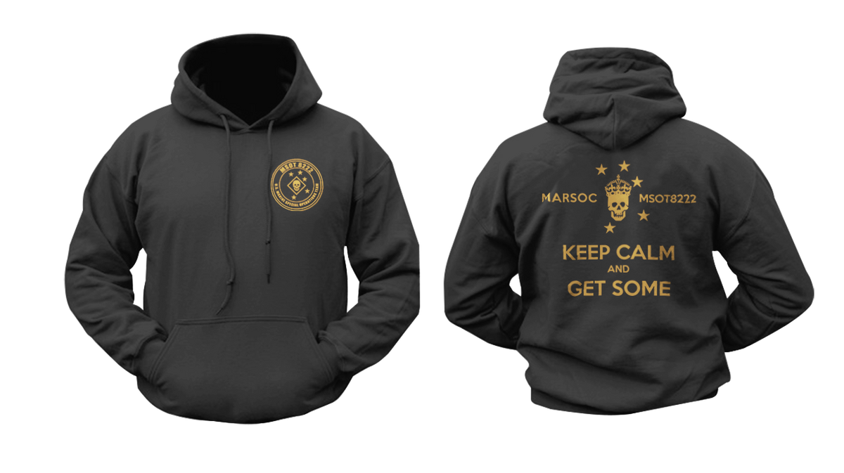 United States Marine Corps Special Operations Command MARSOC MSOT 8222  Hoodie Sweatshirt