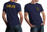 Swedish National Police Sweden Polisen Polis T-shirt