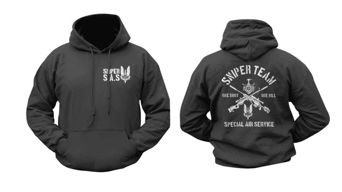 British Army Special Forces SAS Sniper Hoodie Sweatshirt