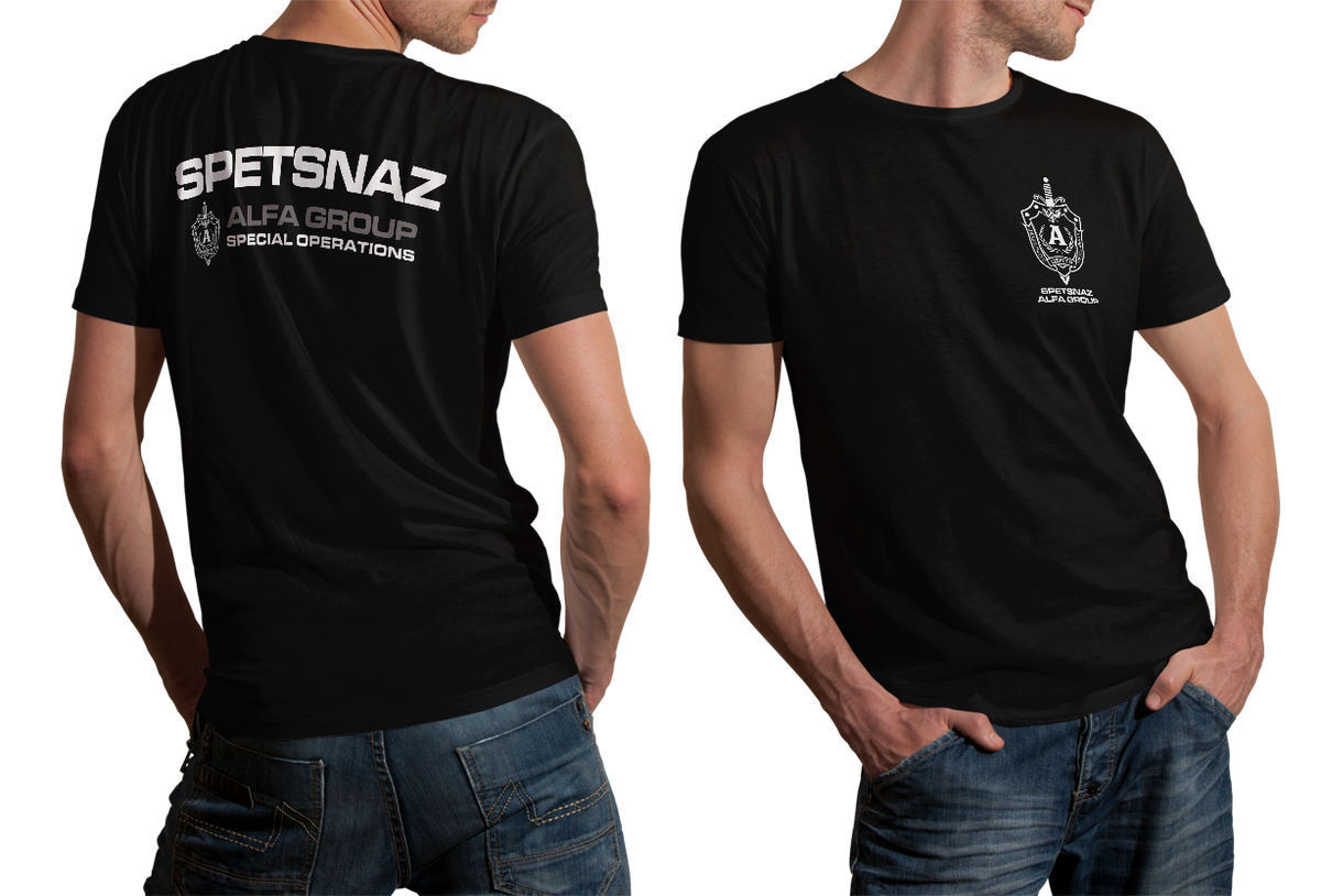 Russian Spetsnaz Alfa Group Special Operations T-Shirt Russian Spetsnaz Alfa Group Special Operations T-Shirt