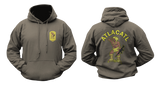 El Salvador Civil War Army Unit Biria Atlacatl Hoodie Sweatshirt