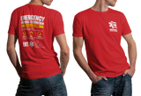Emergency Medical Technician EMT CPR First Rescue Paramedic T-shirt