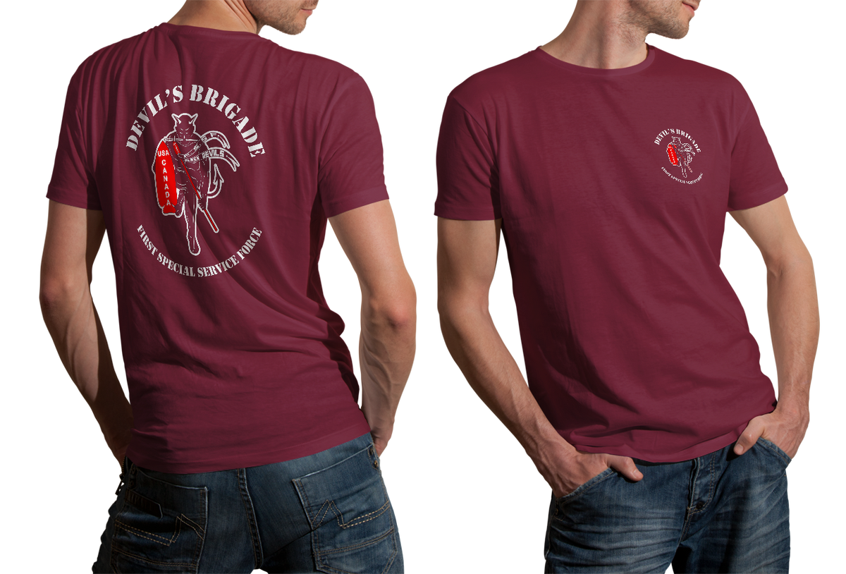1st Special Service Force The Black Devil's Brigade T-shirt