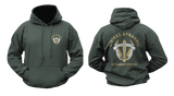 Hellenic Army Greek Special Forces 1st Paratroopers Brigade Raider Hoodie Sweatshirt