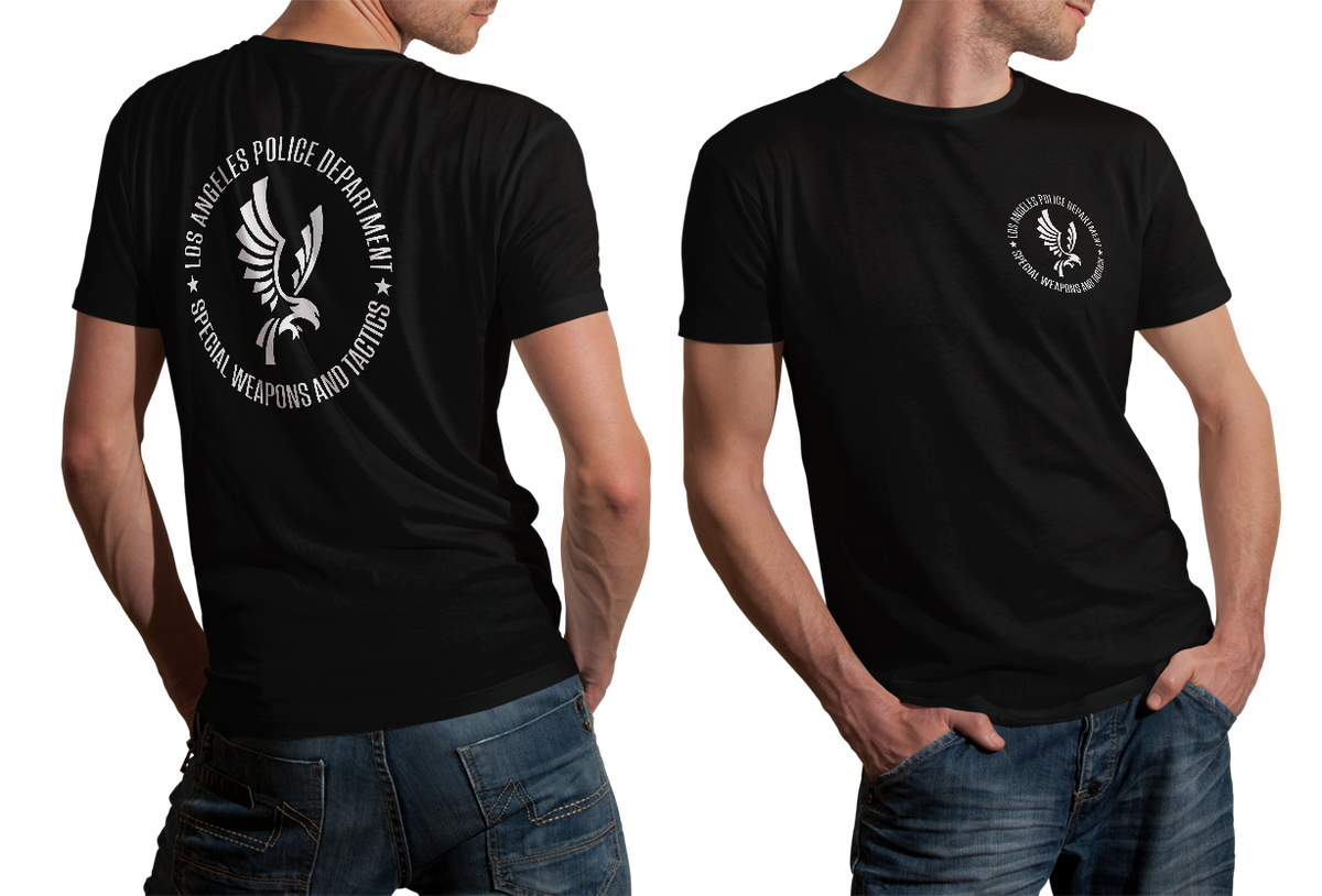 山案山子 LAPD SWAT Tシャツ 2枚セット LAPD SWAT Los Angeles Police Department T-shirt – SupremaShirt