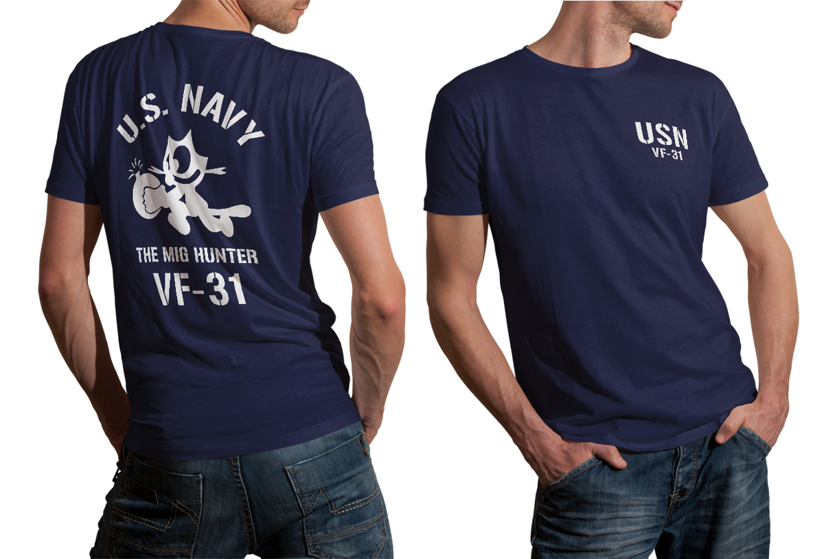 フェリックス FELIX Tシャツ Mサイズ 3枚セット USAF ARMY Mig Hunter US Navy Squadron VF-31 F-14 Tomcatters Felix The