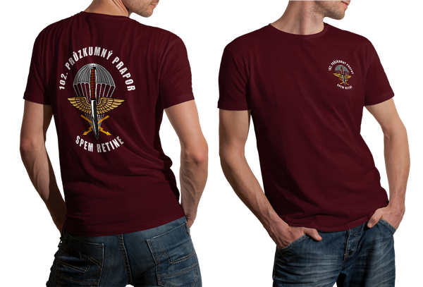 102nd Reconnaissance Battalion T-Shirt – Czech Armed Forces Special Unit Tribute Tee