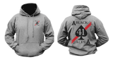 VFA-41 Black Aces US Navy Squadron Hoodie - Military Aviation Pullover