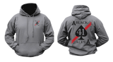 VFA-41 Black Aces US Navy Squadron Hoodie - Military Aviation Pullover