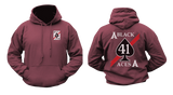 VFA-41 Black Aces US Navy Squadron Hoodie - Military Aviation Pullover