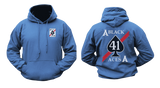 VFA-41 Black Aces US Navy Squadron Hoodie - Military Aviation Pullover