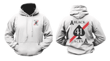 VFA-41 Black Aces US Navy Squadron Hoodie - Military Aviation Pullover