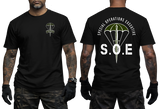 British WWII SOE Special Operations Executive Military Graphic T-Shirt
