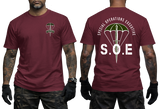 British WWII SOE Special Operations Executive Military Graphic T-Shirt