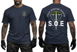 British WWII SOE Special Operations Executive Military Graphic T-Shirt
