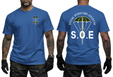 British WWII SOE Special Operations Executive Military Graphic T-Shirt