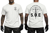 British WWII SOE Special Operations Executive Military Graphic T-Shirt