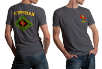 USMC Corpsman T-Shirt – JWTC Okinawa Marine Tribute Tee
