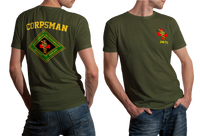 USMC Corpsman T-Shirt – JWTC Okinawa Marine Tribute Tee