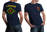 USMC Corpsman T-Shirt – JWTC Okinawa Marine Tribute Tee