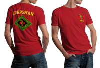 USMC Corpsman T-Shirt – JWTC Okinawa Marine Tribute Tee