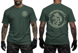 Combat Logistics Regiment 37 Forest Green T-Shirt – 3rd Marine Logistics Group Dragon Camp Okinawa USMC Tee