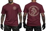 Combat Logistics Regiment 37 Maroon T-Shirt – 3rd Marine Logistics Group Dragon Camp Okinawa USMC Tee
