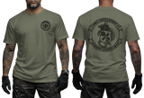 Combat Logistics Regiment 37 Military Green T-Shirt – 3rd Marine Logistics Group Dragon Camp Okinawa USMC Tee