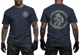 Combat Logistics Regiment 37 Navy T-Shirt – 3rd Marine Logistics Group Dragon Camp Okinawa USMC Tee