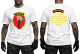 Honduran Army TESON Special Forces white T-Shirt with Jungle Operations Insignia