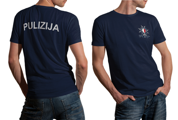 Pulizija Malta Police T-Shirt – Maltese Law Enforcement Tribute Tee