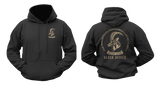 Rhodesian Army Hoodie – Black Devils Armoured Car Regiment Rhodesian War Sweatshirt