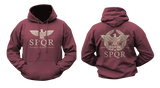 SPQR Roman Empire Eagle Hoodie – Rome Military Senate Hoodie Sweatshirt