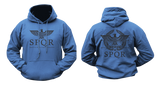 SPQR Roman Empire Eagle Hoodie – Rome Military Senate Hoodie Sweatshirt