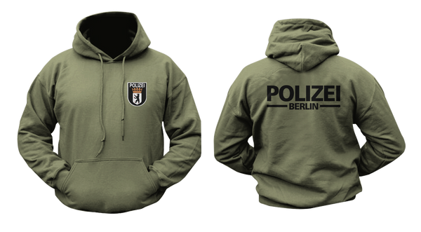 Berlin City Police Hoodie Sweatshirt