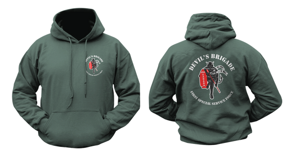 1st Special Service Force The Black Devil's Brigade Hoodie Sweatshirt