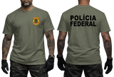 Brazil Police Polícia Federal Law Enforcement T-Shirt
