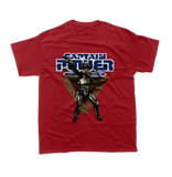 Captain Power T-Shirt - Retro 80s Sci-Fi Graphic Tee Inspired by Classic TV Series