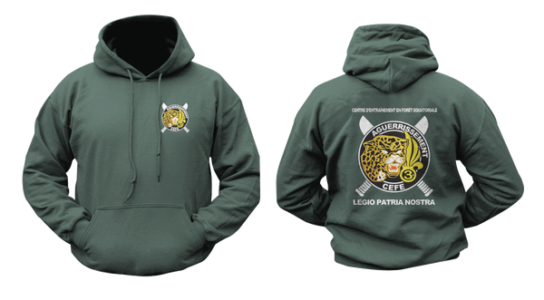 French Foreign Legion 3Rei Legion Etrangere CEFE Jungle Warfare Training Hoodie Sweatshirt