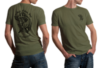 Italian Army Special Forces 9th Paratroopers Col Moschin T-shirt