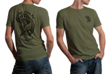 Italian Army Special Forces 9th Paratroopers Col Moschin T-shirt