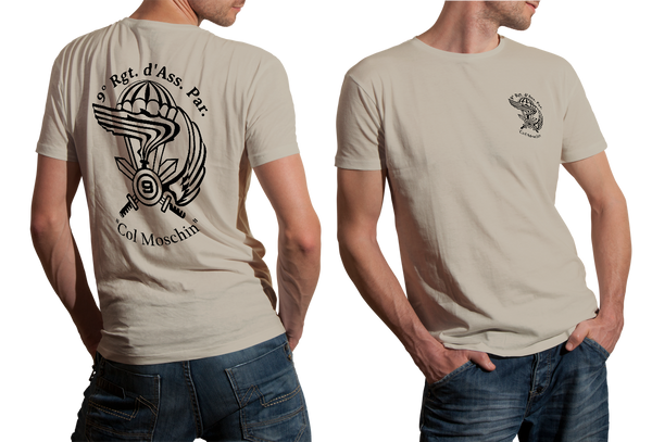 Italian Army Special Forces 9th Paratroopers Col Moschin T-shirt